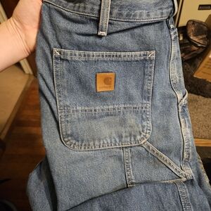 Carhartt Blue Denim Men's Jeans